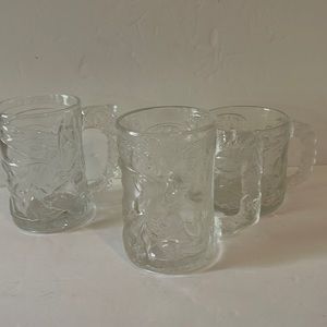 1995 lot of three Batman forever robin Batman two face cups France